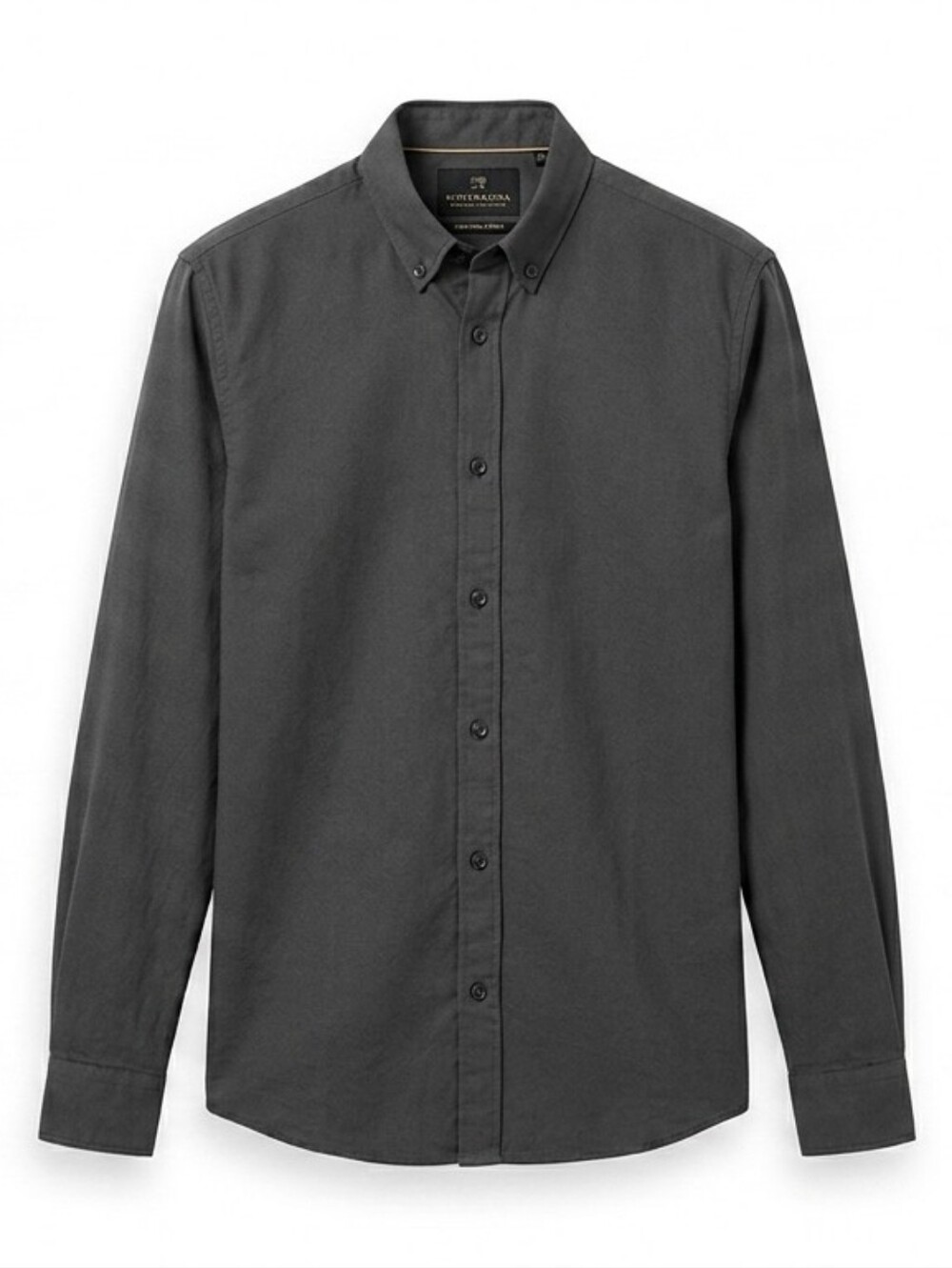 Scotch & Soda Navy Long-Sleeve Button-Down Shirt